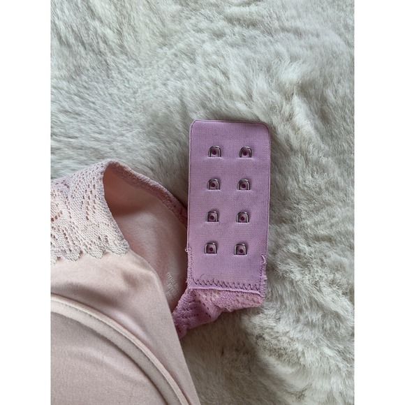 Aerie Women Bra 34C Pink Full Coverage Underwire Lightly Lined Demi‎ - Picture 9 of 10